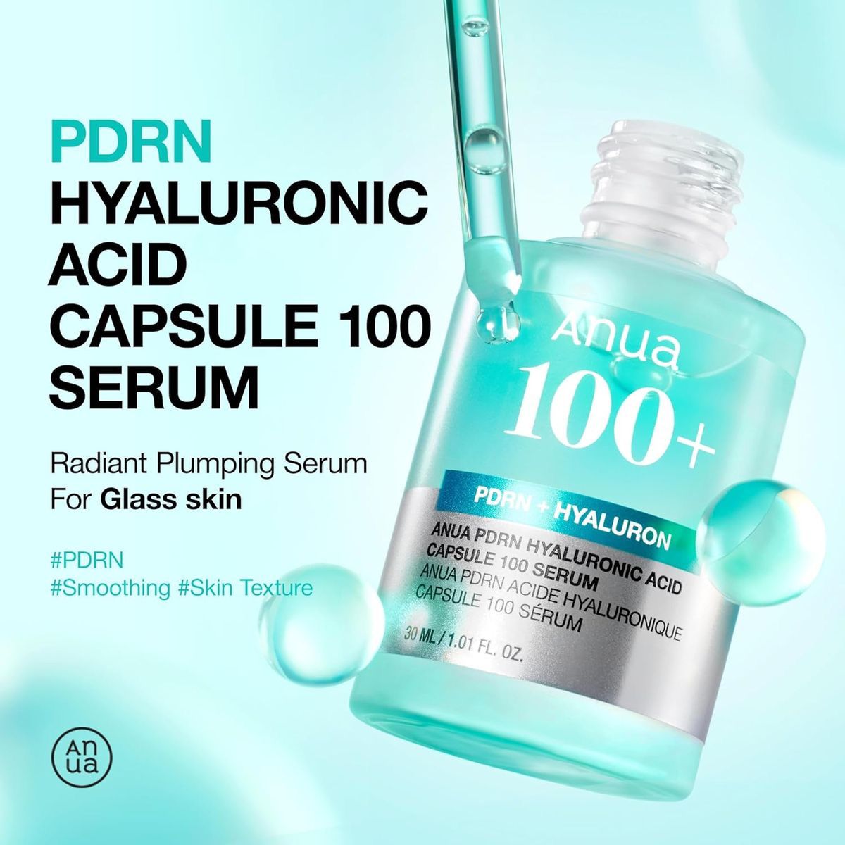 ANUA - PDRN HYALURONIC ACID CAPSULE 100+ SERUM 30ML