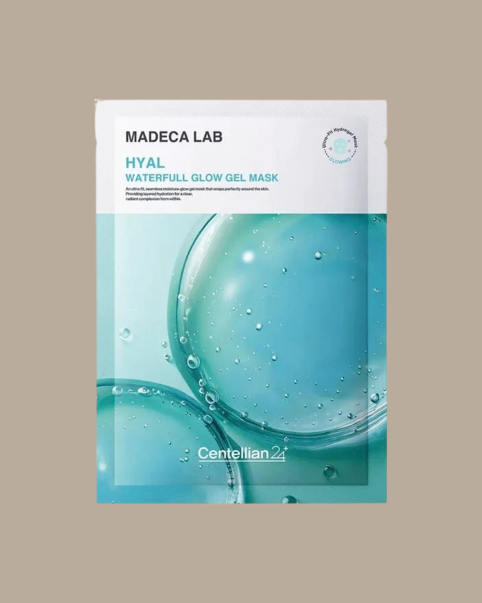 CENTELLIAN 24 MADECA LAB HYAL WATERFULL GLOW GEL MASK (1 pieza)