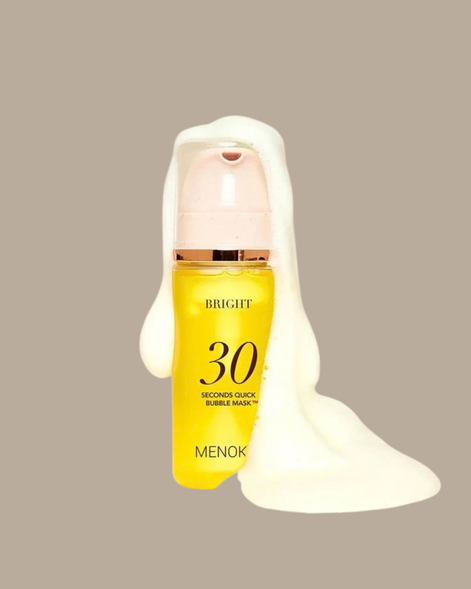 MENOKIN 30 SECONDS QUICK BUBBLE MASK BRIGHT 95ml