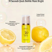 MENOKIN 30 SECONDS QUICK BUBBLE MASK BRIGHT 95ml