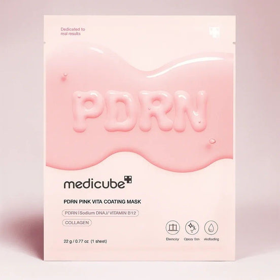 MEDICUBE - PDRN PINK VITA COATING MASK