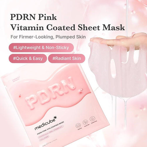 MEDICUBE - PDRN PINK VITA COATING MASK
