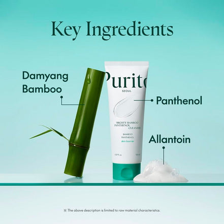 PURITO SEOUL - MIGHTY BAMBOO PANTHENOL CLEANSER 150ml