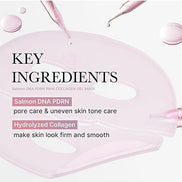MEDICUBE - PDRN PINK COLLAGEN GEL MASK 1 PIEZA
