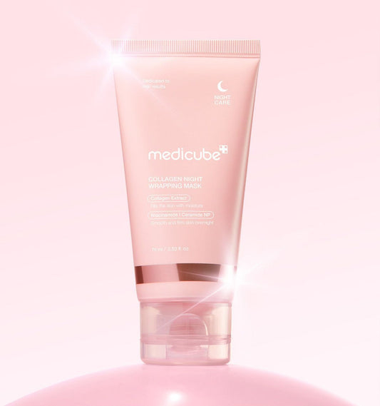 MEDICUBE - COLLAGEN NIGHT WRAPING MASK 75ml