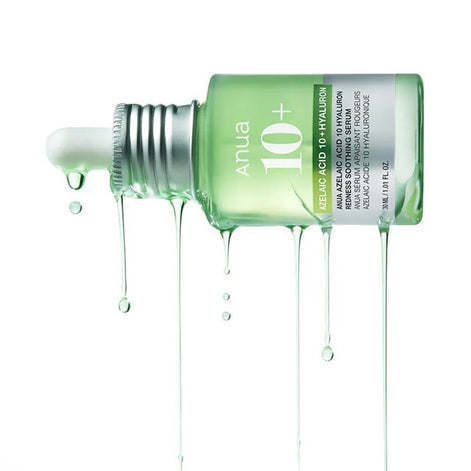 ANUA AZELAIC ACID 10+HYALURON REDNESS SOOTHING SERUM  30ML