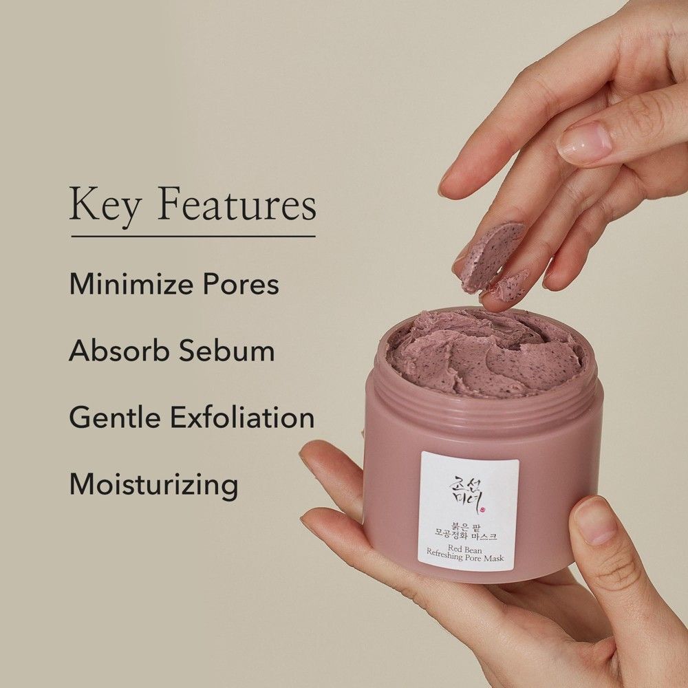 BEAUTY OF JOSEON- RED BEAN REFRESHING PORE MASK 140ML