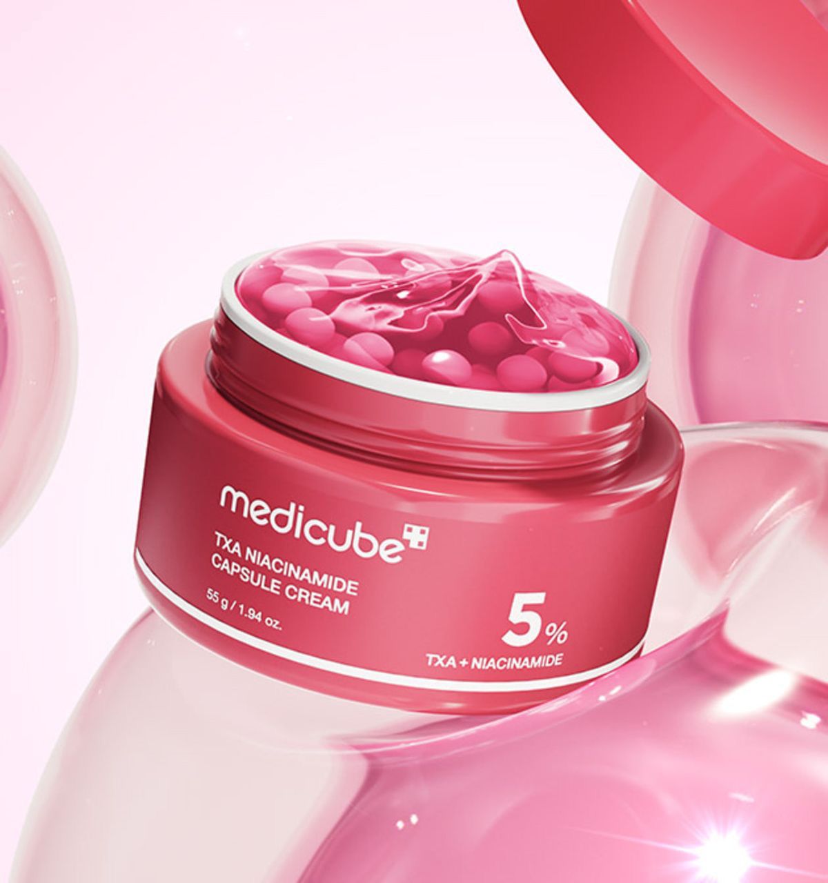 MEDICUBE- TXA NIACINAMIDE CAPSULE CREAM 55G