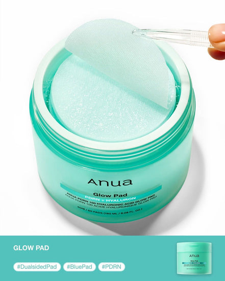 ANUA PDRN HYALURONIC GLOW PAD 180ML