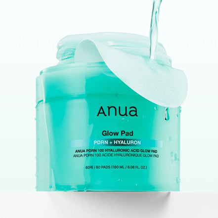 ANUA PDRN HYALURONIC GLOW PAD 180ML