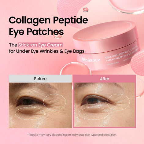 BIODANCE COLLAGEN PEPTIDE EYE PATCHES (60pzs)